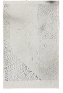 Title: Untitled Media: Ink, paint, graphite, colored pencil on paper