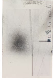 Title: Untitled Media: Ink, paint, graphite, colored pencil on paper