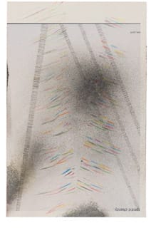 Title: Untitled Media: Ink, paint, graphite, colored pencil on paper