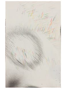 Title: Untitled Media: Ink, paint, graphite, colored pencil on paper