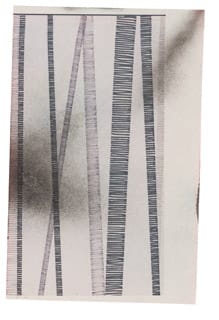 Title: Untitled Media: Ink, paint, graphite, colored pencil on paper