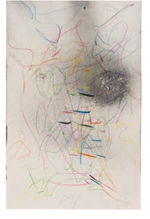 Title: Untitled Media: Ink, paint, graphite, colored pencil on paper