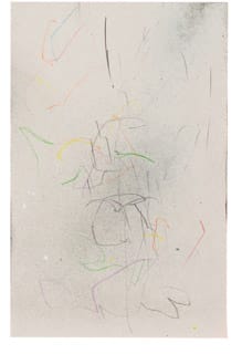 Title: Untitled Media: Ink, paint, graphite, colored pencil on paper