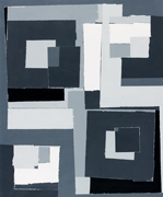 Acrylic paint on paper title: Untitled