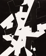 Acrylic paint on paper title: Untitled
