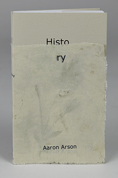 History paperback with custom jacket