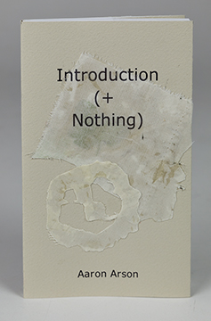 Introduction (+Nothing) paperback with custom jacket