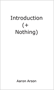 Intoduction (+ Nothing) book cover