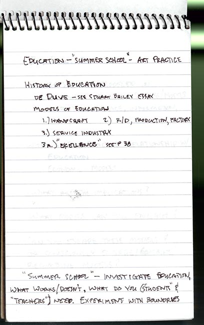 notes, page 1